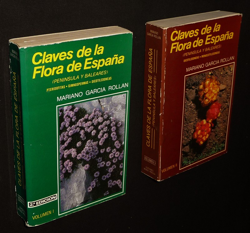 Claves de la flora de Espana (Peninsula y Baleares) (2 volumes)