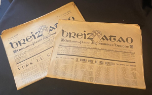 Breiz Atao Organe hébdomadaire du Parti Autonomiste Breton 1928 10  numéros du n° 15 au n° 30