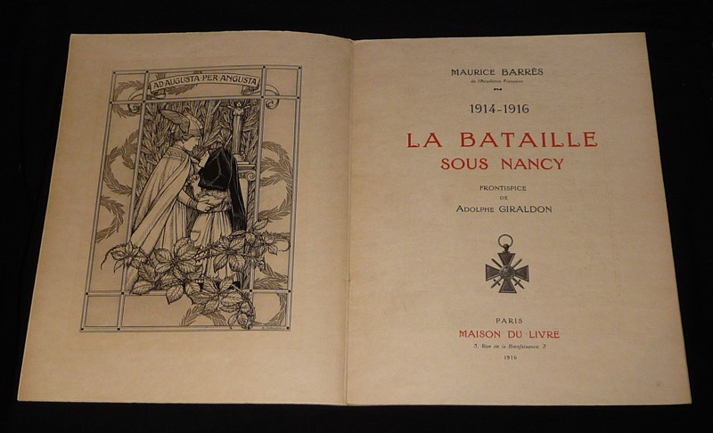 La Bataille sous Nancy, 1914-1916