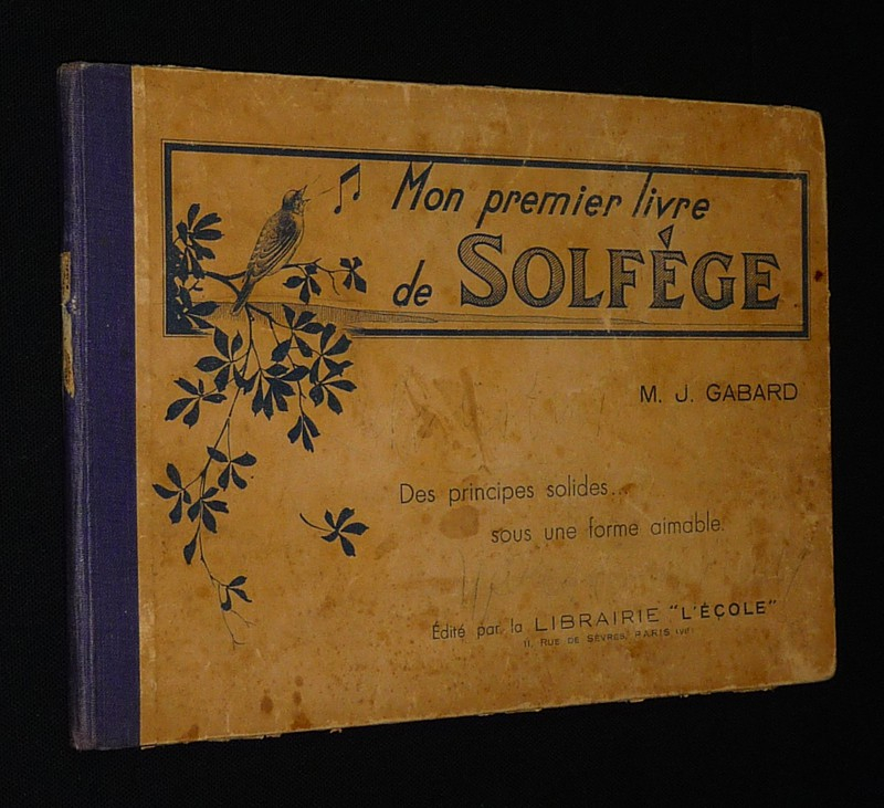 Mon premier livre de solfège