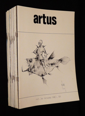 Lot de 16 numéros de "Artus" (1980-1986)