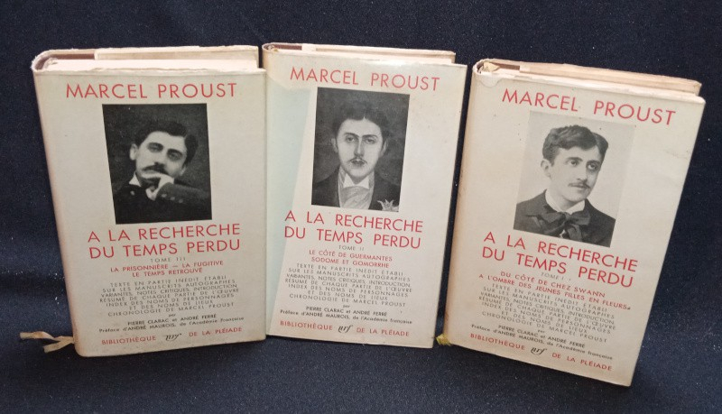 A la Recherche du Temps perdu (3 volumes - La Pléiade)