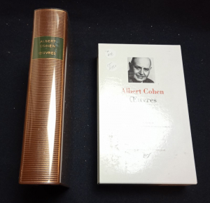 Oeuvres d'Albert Cohen (Bibliothèque de la Pléiade)