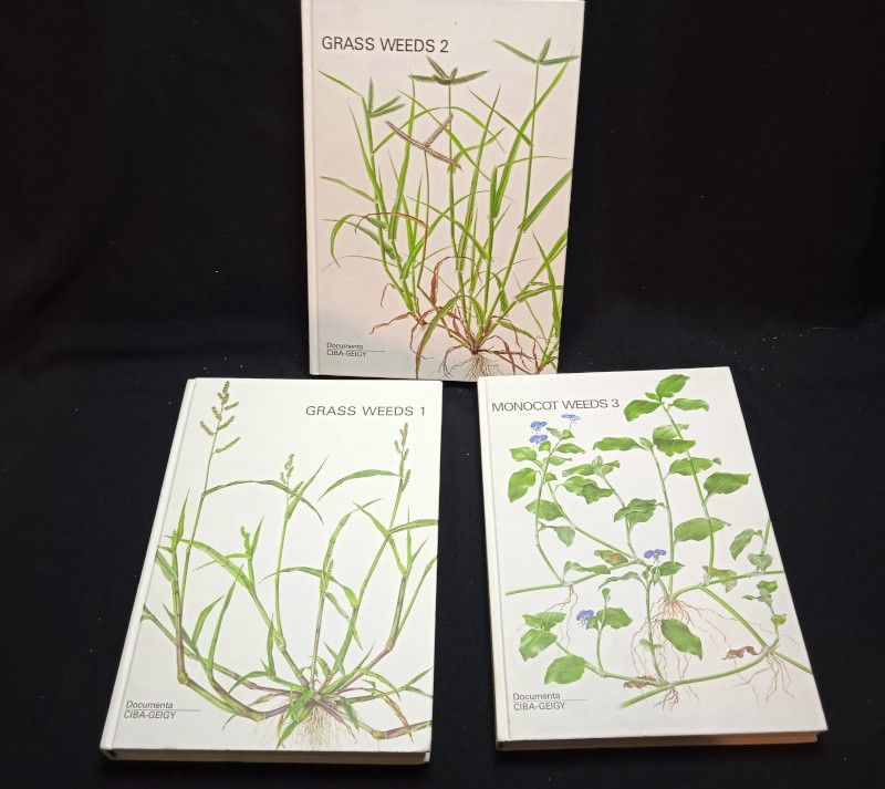 Grass Weeds 1 and 2, Monocot Weeds 3 a complet set.
