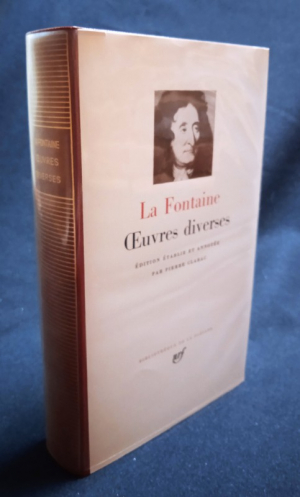 Oeuvres diverses de La Fontaine (Bibliothèque de la Pléiade)