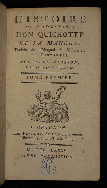 Histoire de l'admirable Don Quichotte de la Manche (6 volumes)