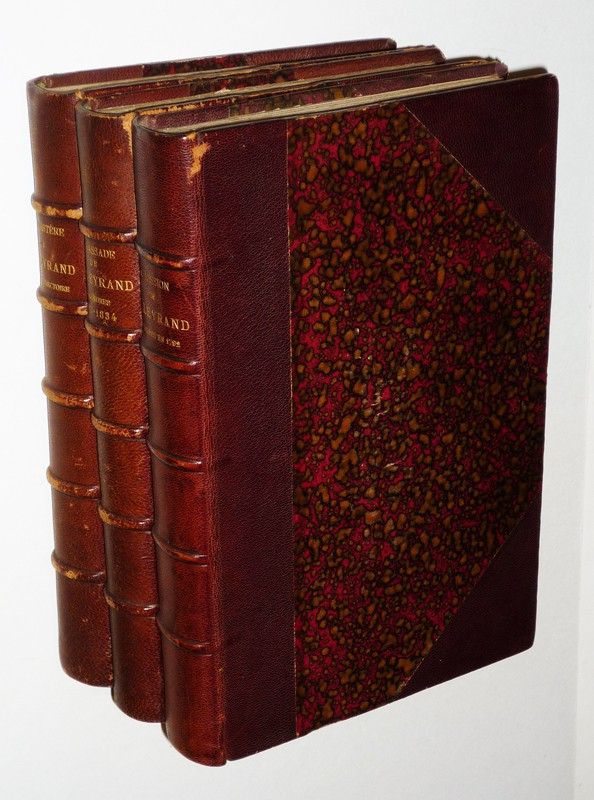 Correspondance diplomatique de Talleyrand : La Mission de Talleyrand à Londres, en 1792 - Ambassade de Talleyrand à Londres, 1830-1834 (première partie) - Le Ministère de Talleyrand sous le Directoire (3 volumes)