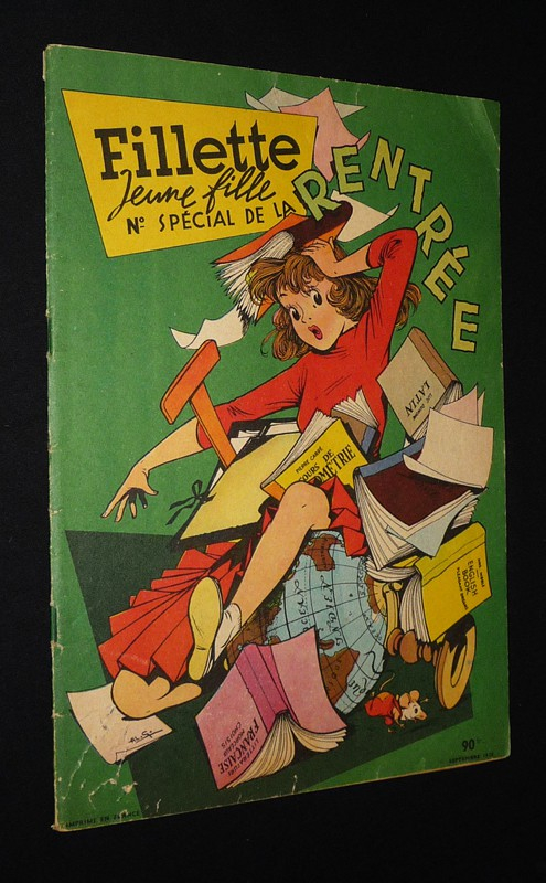Fillette (septembre 1958) : Numéro spécial de la rentrée
