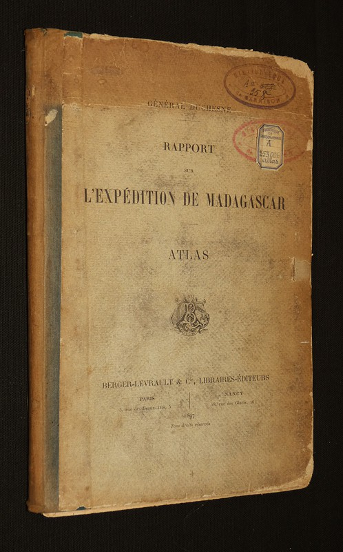 Rapport sur l'expédition de Madagascar : Atlas