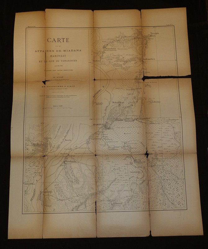 Rapport sur l'expédition de Madagascar : Atlas