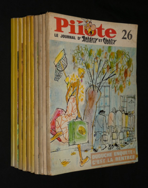 Recueils du journal Pilote, n°26 à 35 (1966)