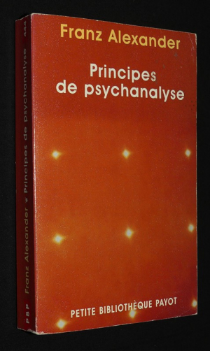 Principes de psychanalyse