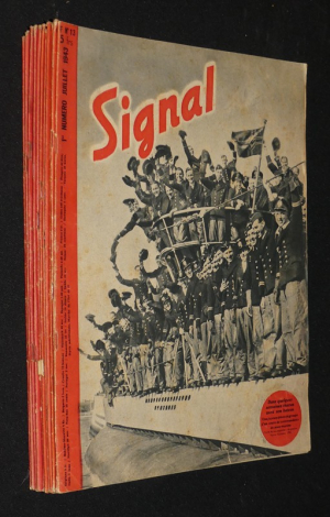 Signal - année 1943 - n°13 + 15 à 24 (11 numéros)