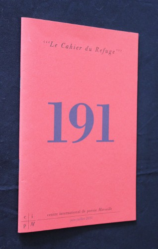 'Le Cahier du Refuge' n°191 (juin-juillet 2010)