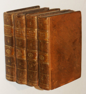 Emile, ou de l'éducation (4 volumes)