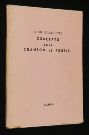 Concerto pour chanson et poésie