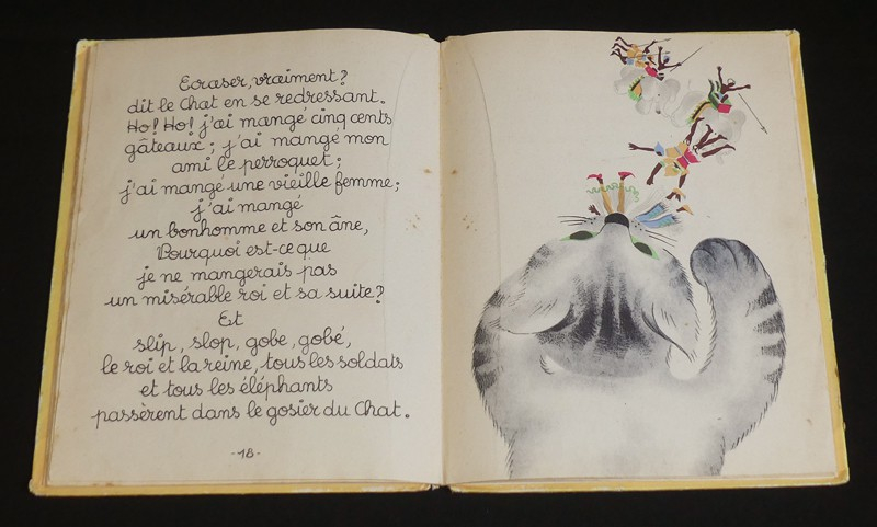 Le Perroquet et le chat trop gourmand