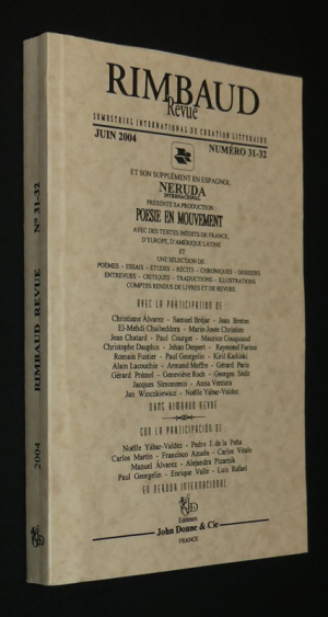 Rimbaud Revue (13e année, n°31-32, juin 2004)