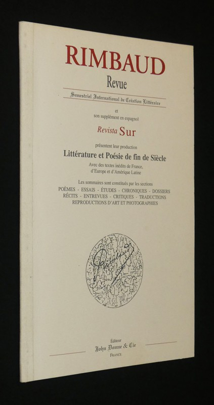 Rimbaud Revue (n°18, 1999)