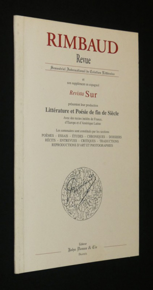 Rimbaud Revue (n°18, 1999)