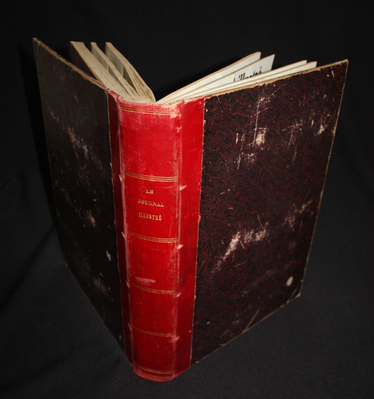 le journal illustré, 1866, 1867 (quelques manques) et quelques numéros de 1864, 1868, 1869