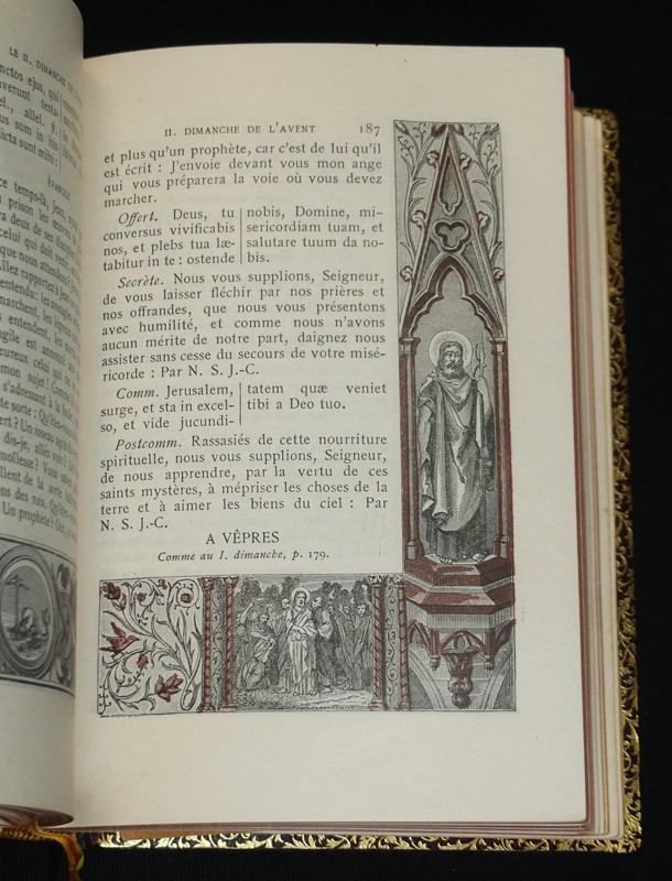 Missel des apôtres à l'usage de tous les diocèses, contenant les actes complets avant et après la Communion