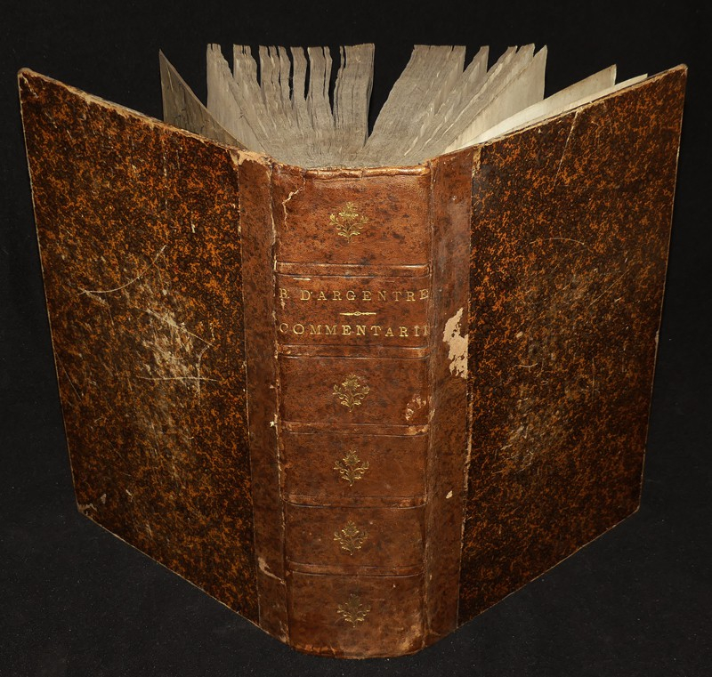 V.C. B. d'Argentre Redonensis provinciae praesidis, commentarii, in patrias britonvm leges