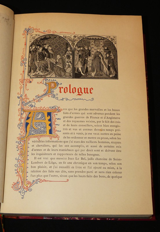 Les Chroniques de Jehan Froissart, édition abrégée avec texte rapproché du français moderne
