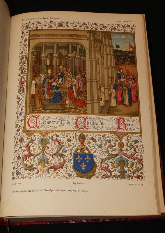 Les Chroniques de Jehan Froissart, édition abrégée avec texte rapproché du français moderne