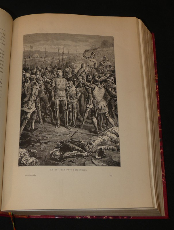 Les Chroniques de Jehan Froissart, édition abrégée avec texte rapproché du français moderne