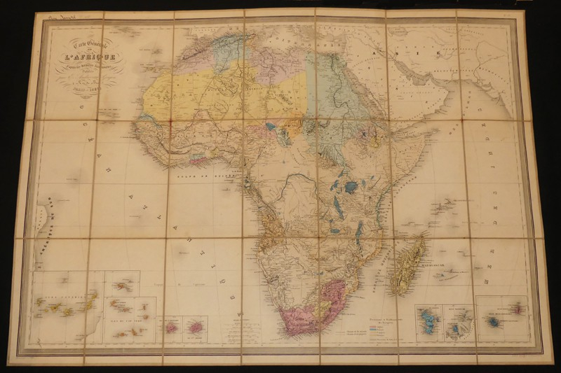 Carte générale de l'Afrique d'après les dernières découvertes