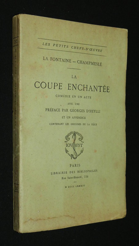 La coupe enchantée (comédie en un acte)