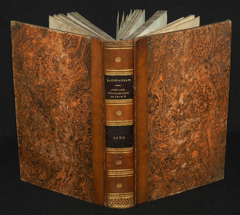 Annuaire historique, généalogique et héraldique de l'ancienne noblesse de France (année 1835)