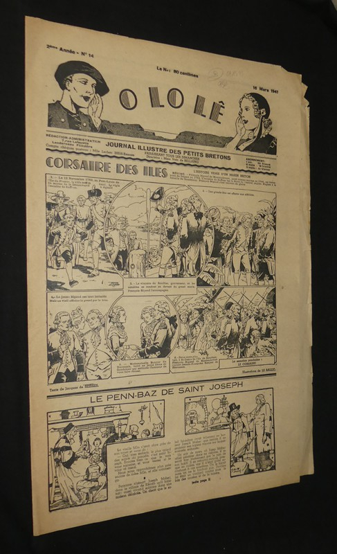 Ololê. Journal illustré des petits bretons (6 numéros : 14, 22, 112, 116, 114, 128)