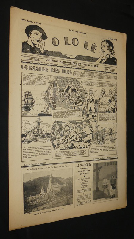 Ololê. Journal illustré des petits bretons (6 numéros : 14, 22, 112, 116, 114, 128)