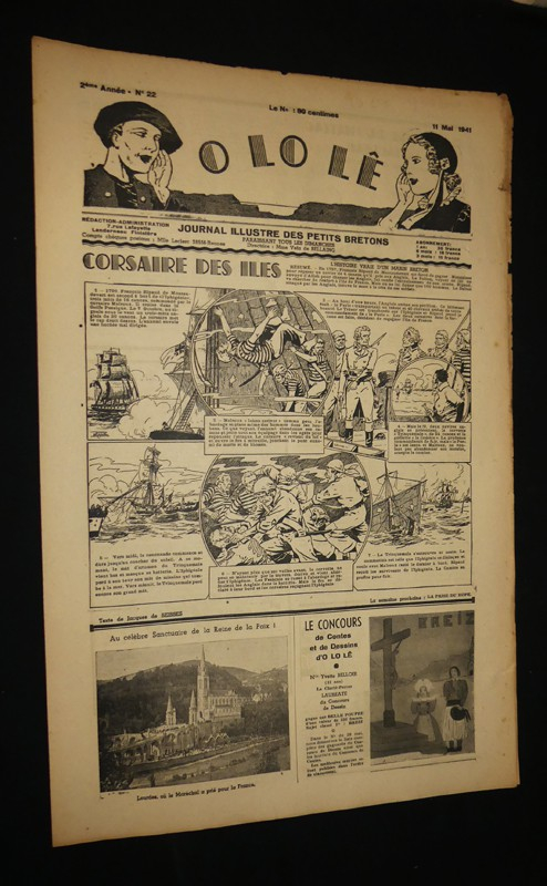 Ololê. Journal illustré des petits bretons (5 numéros : 14, 22, 114, 116)