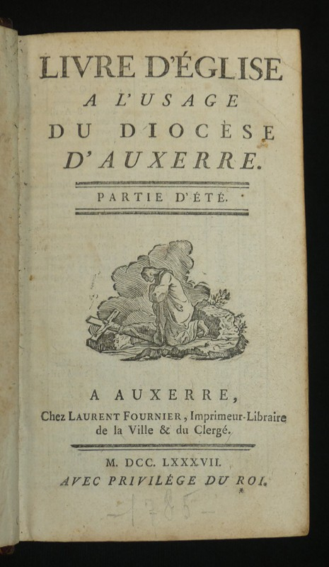 Livre d'Eglise à l'usage du diocèse d'Auxerre, Partie d'été