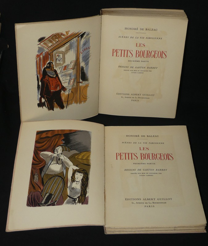 Scenes de la vie parisienne - Les petits bourgeois (2 volumes)