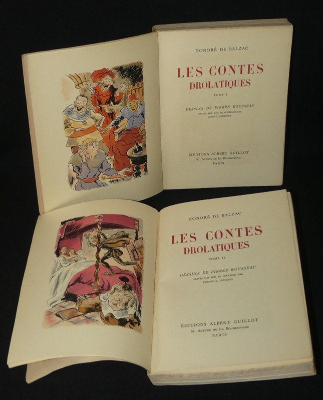 Les contes drolatiques (2 volumes)