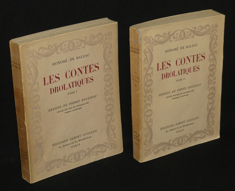 Les contes drolatiques (2 volumes)