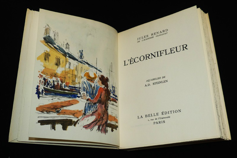 Oeuvres de Jules Renard  (5 volumes sur six)