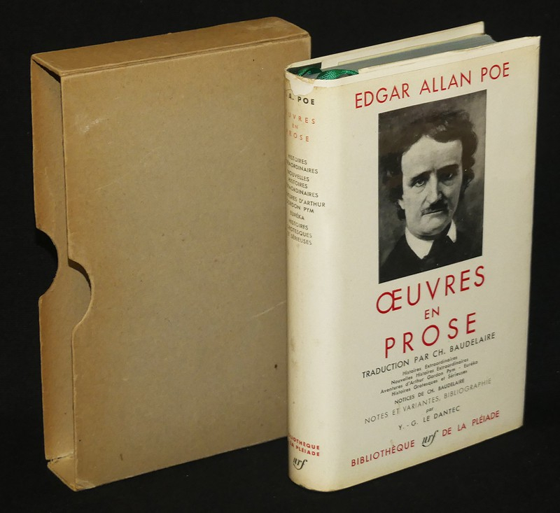 Oeuvres en prose de Edgar Allan poe (La Pléiade)