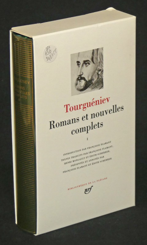 Romans et nouvelles complets de Tourguéniev, Tome 1 (La Pléiade)
