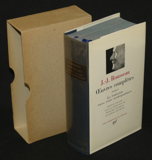 Oeuvres complètes de Rousseau, Tome 1 : Les Confessions - Autres textes autobiographiques (Bibliothèque de la Pléiade)