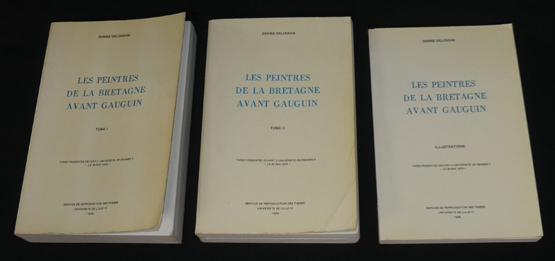 Les peintres de la Bretagne avant Gauguin (3 volumes)