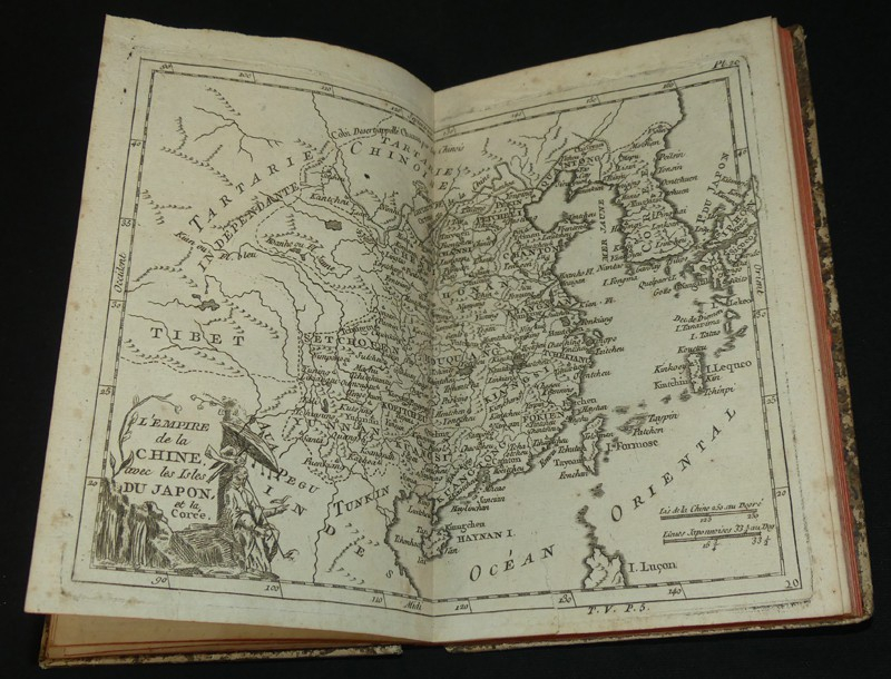 Atlas ou collection de cartes géographiques pour l'intelligence du voyageur françois ou la connoissance de l'ancien et du nouveau monde