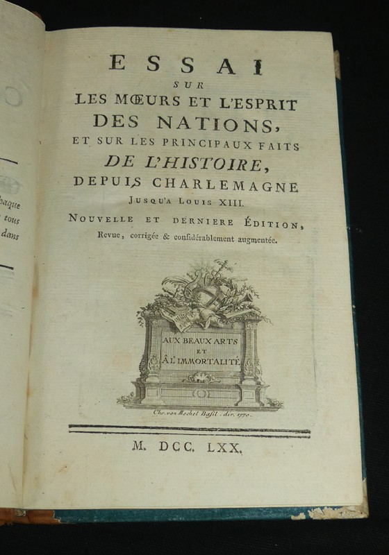 Collection complète des ?uvres de Mr. de Voltaire