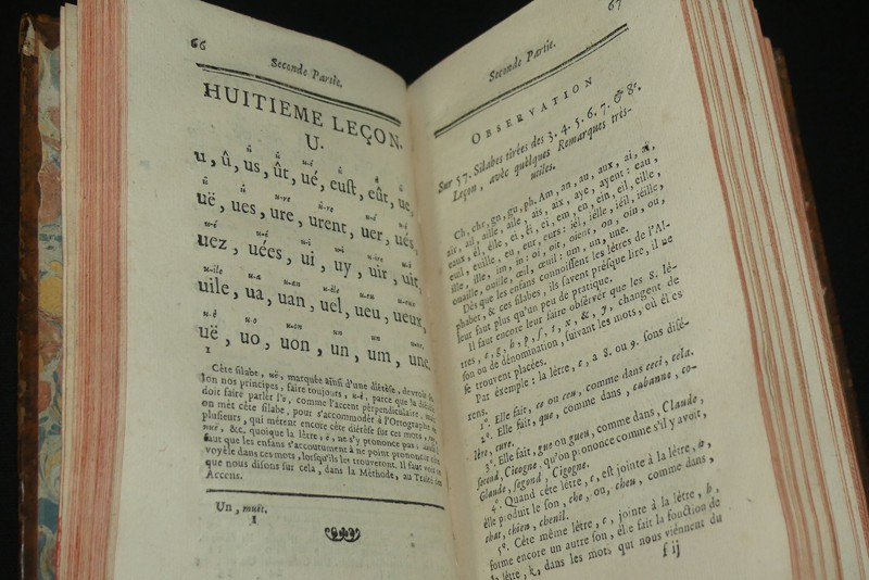 Alphabet pour les enfants.