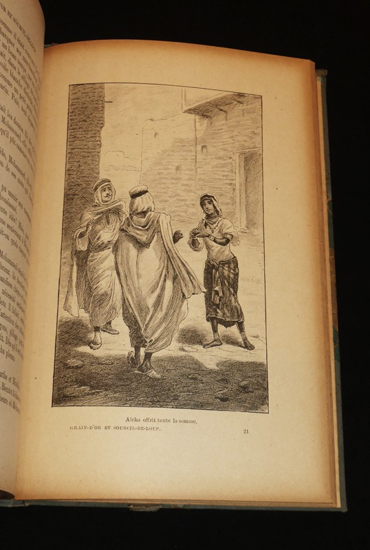 Aventures au Maroc de Grain d'Or et de Sourcil de Loup