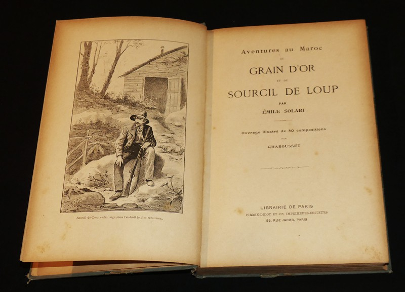 Aventures au Maroc de Grain d'Or et de Sourcil de Loup
